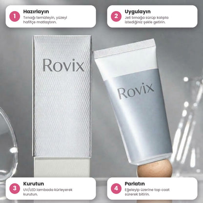 Rovix Poly Jel - Tırnak Uzatma ve Şekillendirme Jeli